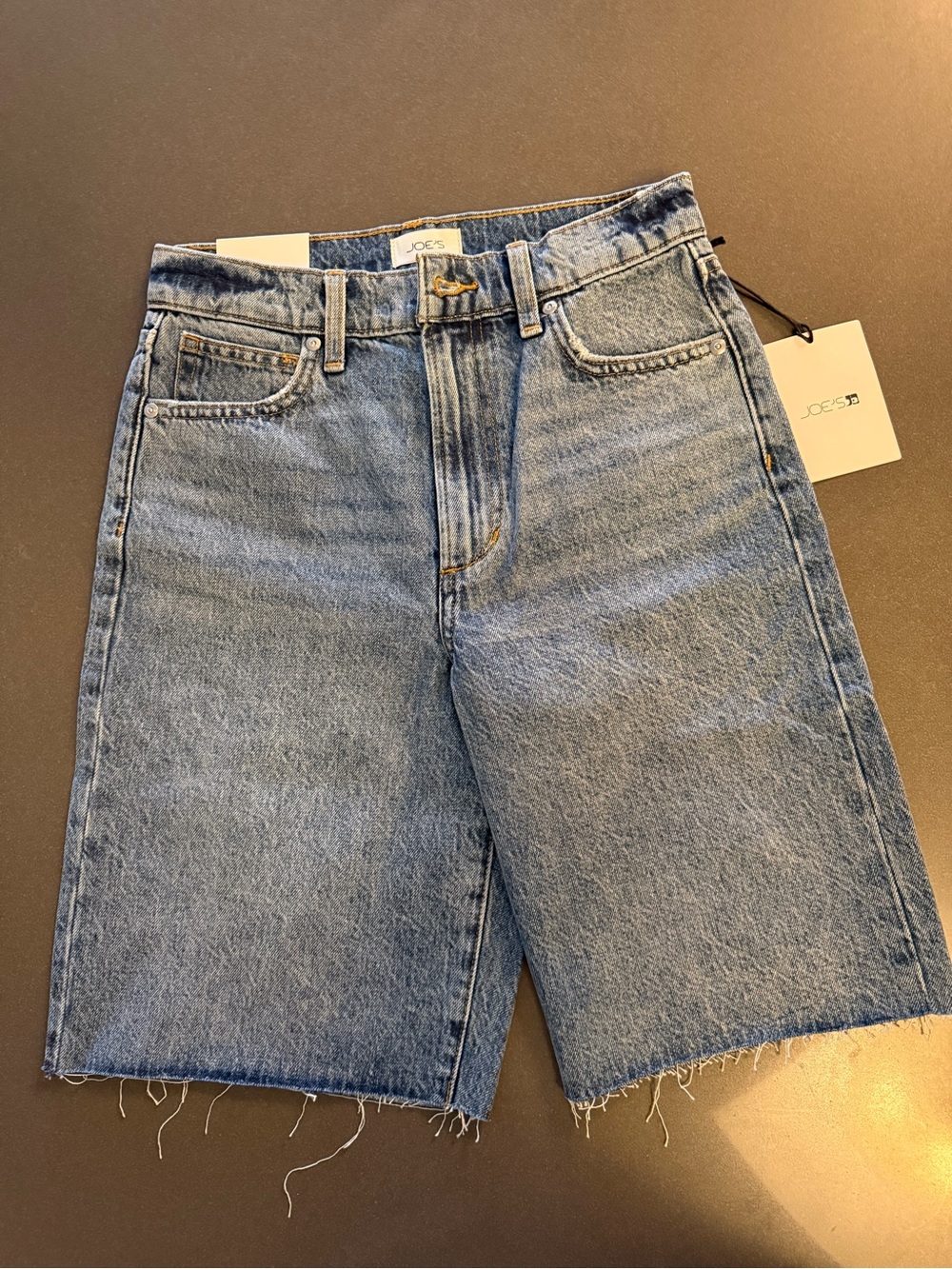Joe's Jeans Blue Relaxed Denim Shorts